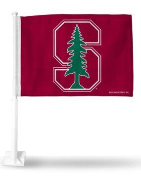 NEW Stanford Cardinal NCAA 11X14 Window Mount 2-Sided Car Flag